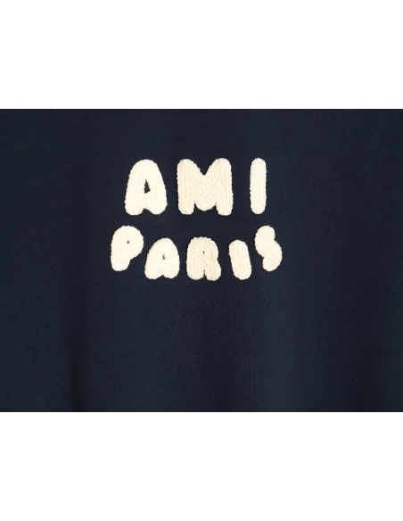 Ami Paris lettered shortsleeved Tshirt,cheap Ami