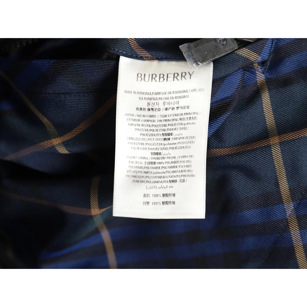 Burberry War Horse Embroidered Check Reversible Zip Jacket,cheap Burberry