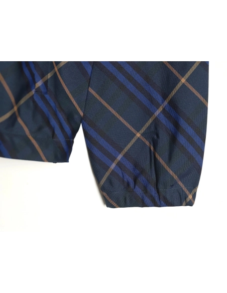 Burberry War Horse Embroidered Check Reversible Zip Jacket,cheap Burberry