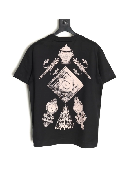 Givenchy Museum Art Display Printed Short Sleeve,cheap Givenchy