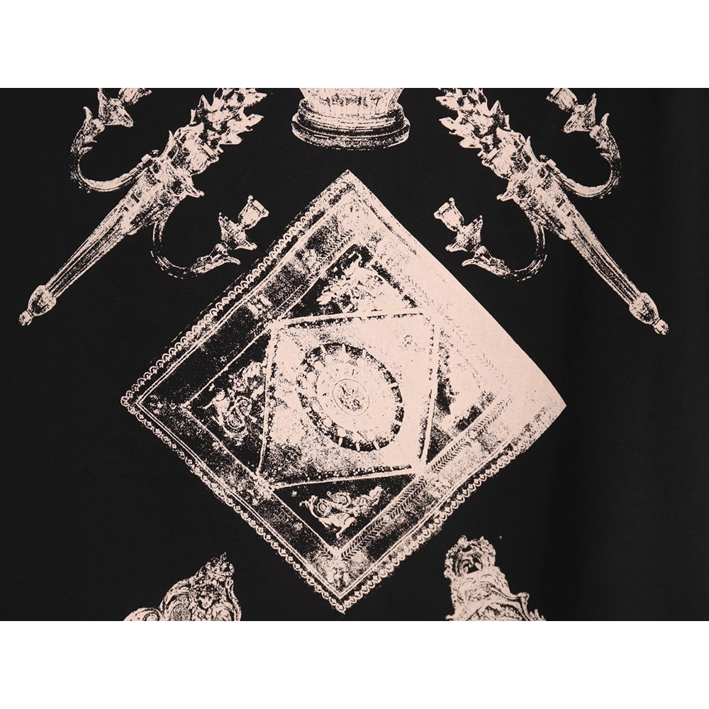 Givenchy Museum Art Display Printed Short Sleeve,cheap Givenchy