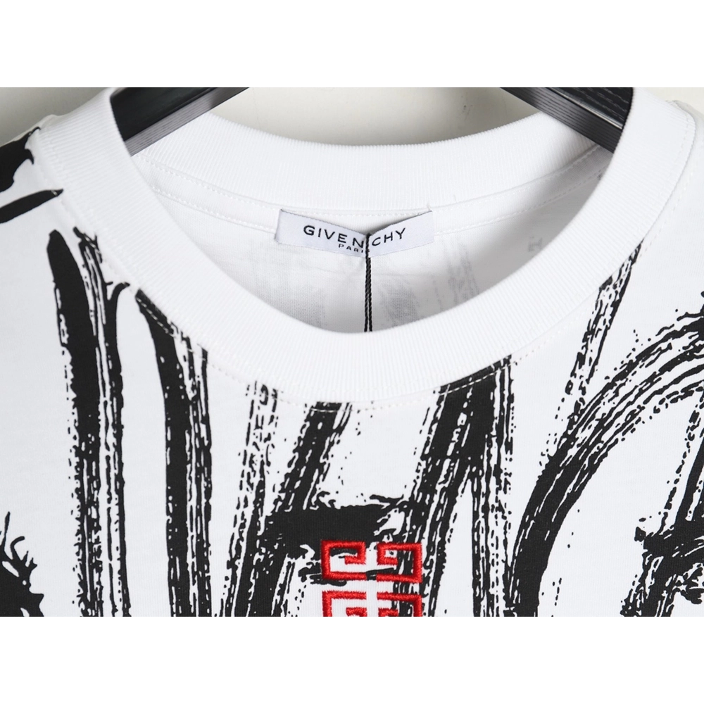 Givenchy graffiti lettering embroidered logo short sleeve,cheap Givenchy