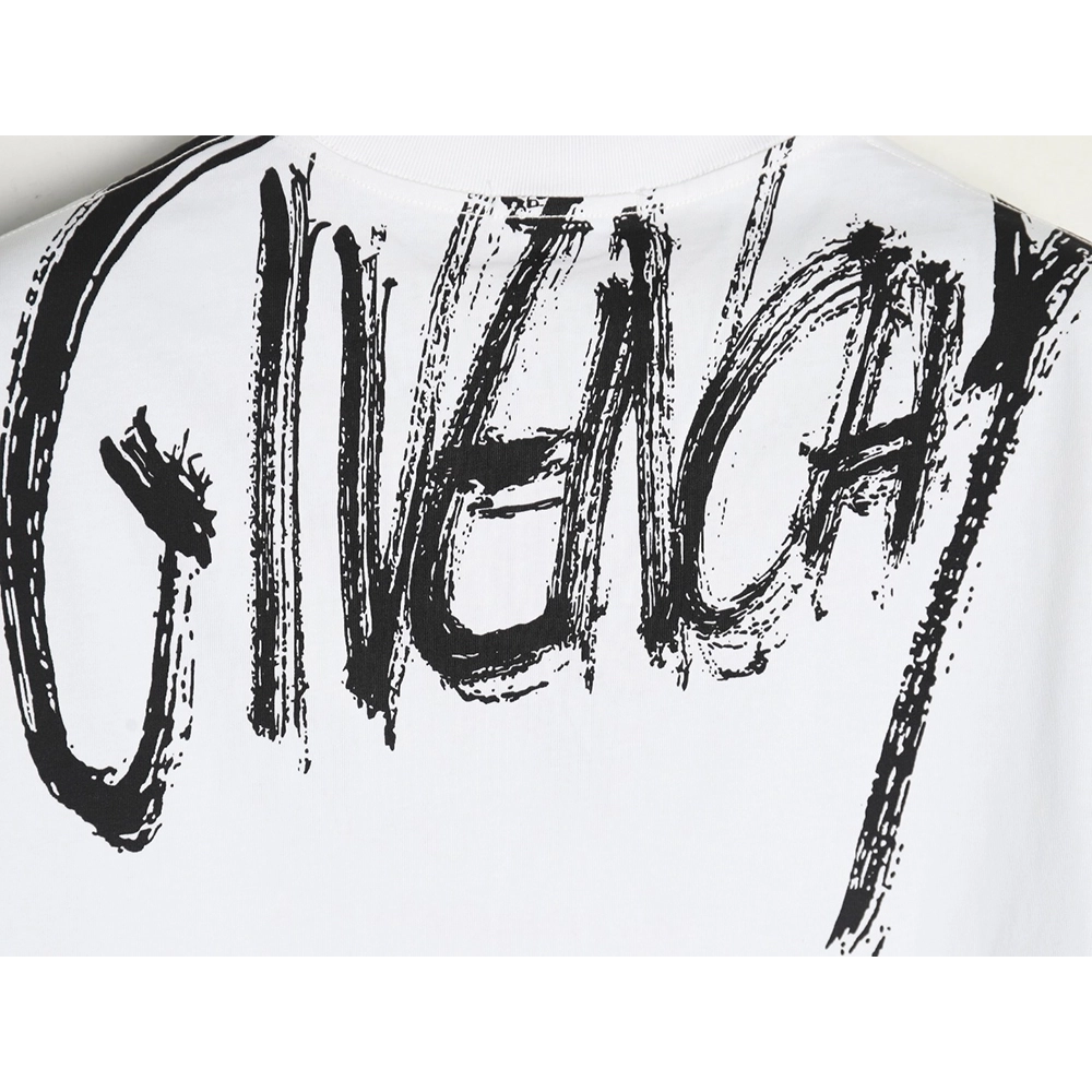 Givenchy graffiti lettering embroidered logo short sleeve,cheap Givenchy