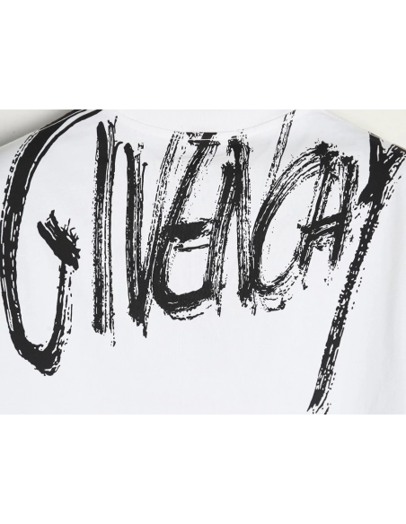 Givenchy graffiti lettering embroidered logo short sleeve,cheap Givenchy