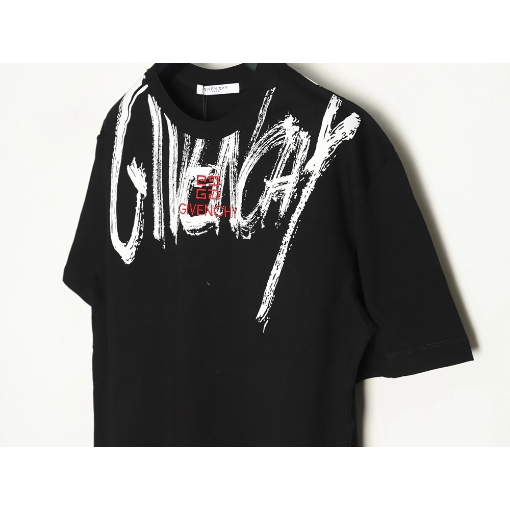 Givenchy graffiti lettering embroidered logo short sleeve,cheap Givenchy