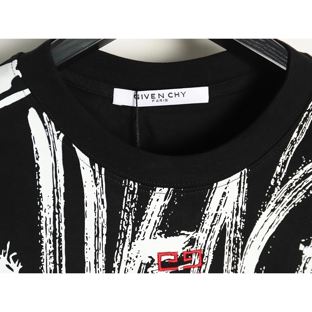 Givenchy graffiti lettering embroidered logo short sleeve,cheap Givenchy