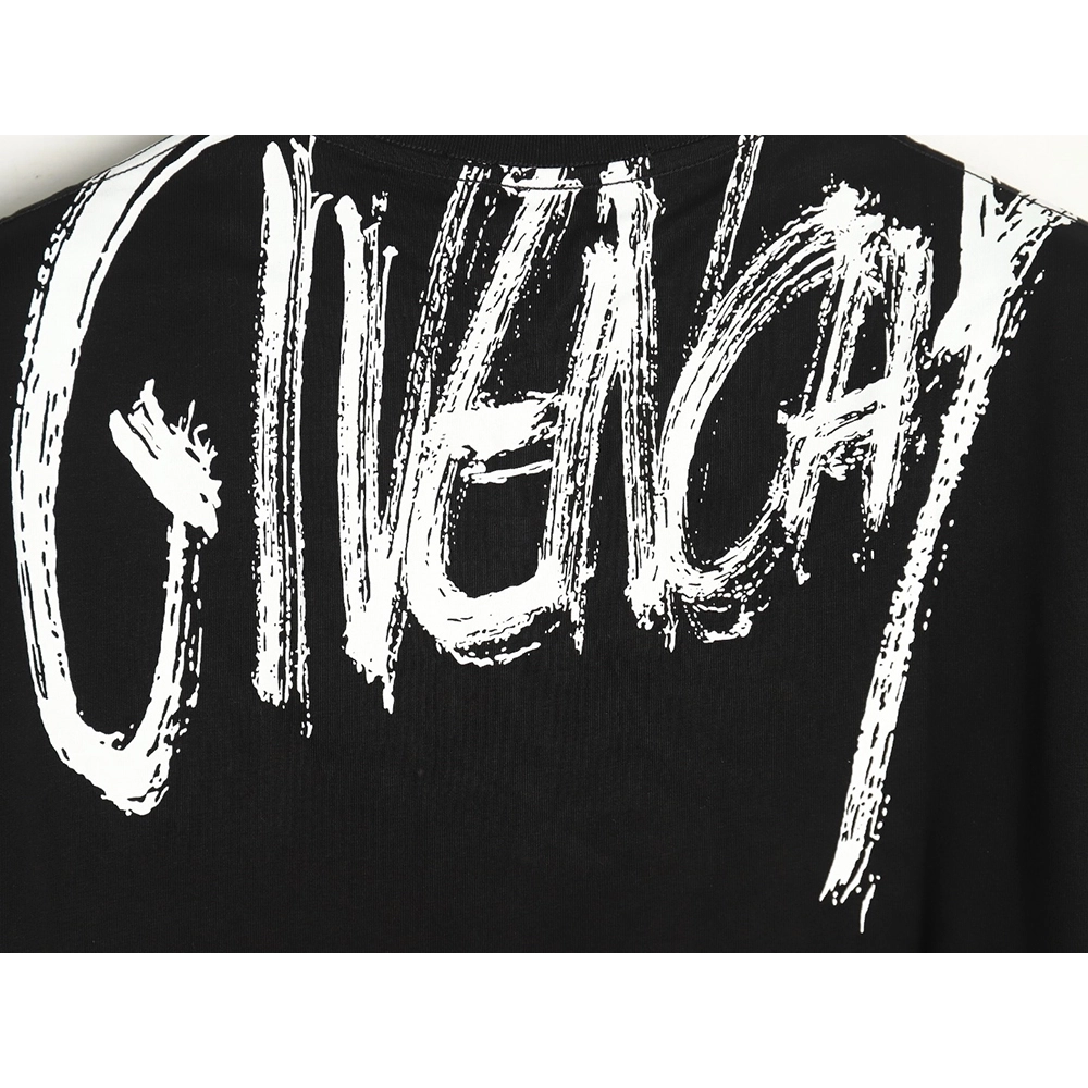 Givenchy graffiti lettering embroidered logo short sleeve,cheap Givenchy