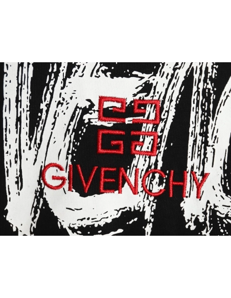 Givenchy graffiti lettering embroidered logo short sleeve,cheap Givenchy