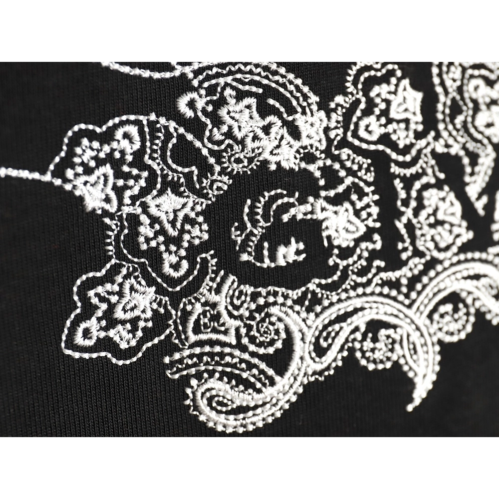 Givenchy floral embroidered lettering logo short sleeves,cheap Givenchy