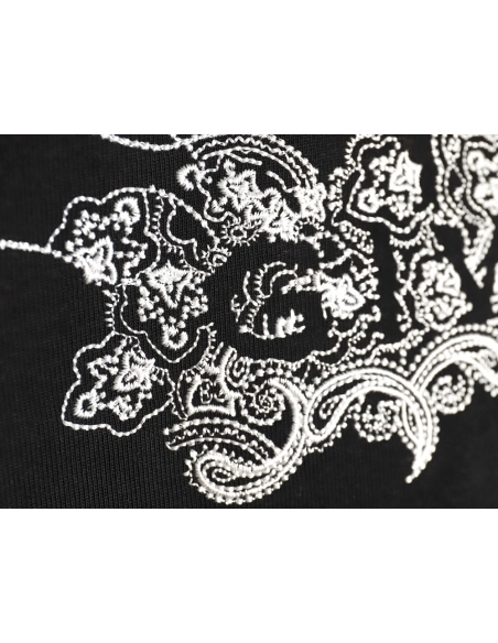 Givenchy floral embroidered lettering logo short sleeves,cheap Givenchy