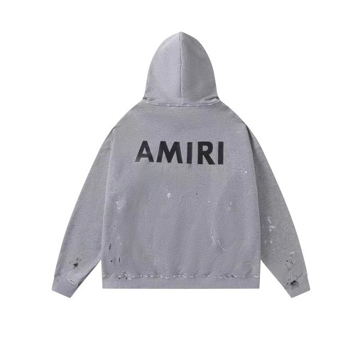 Amiri Army Paint Hoodie,cheap Amiri