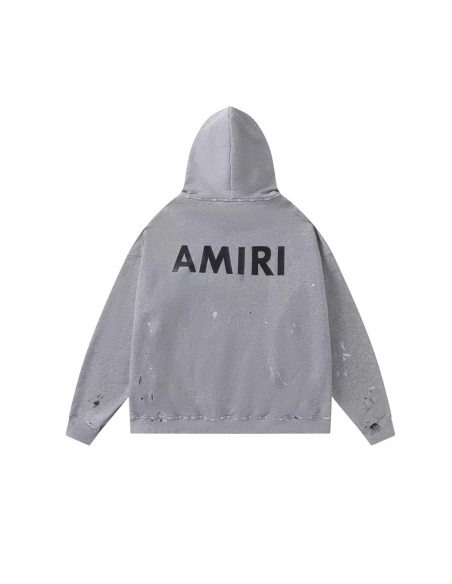 Amiri Army Paint Hoodie,cheap Amiri