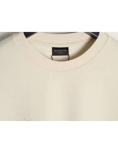 Balenciaga Blurred Coke Print Short Sleeve TShirt,cheap Balenciaga