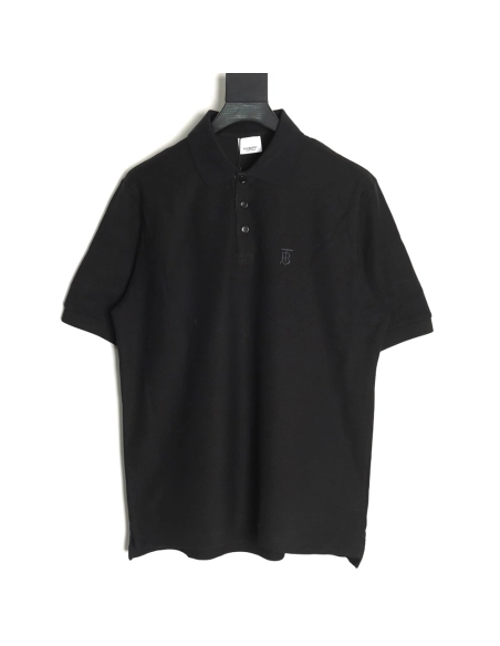 Burberry classic embroidered TB small logo Polo short sleeve,cheap Burberry