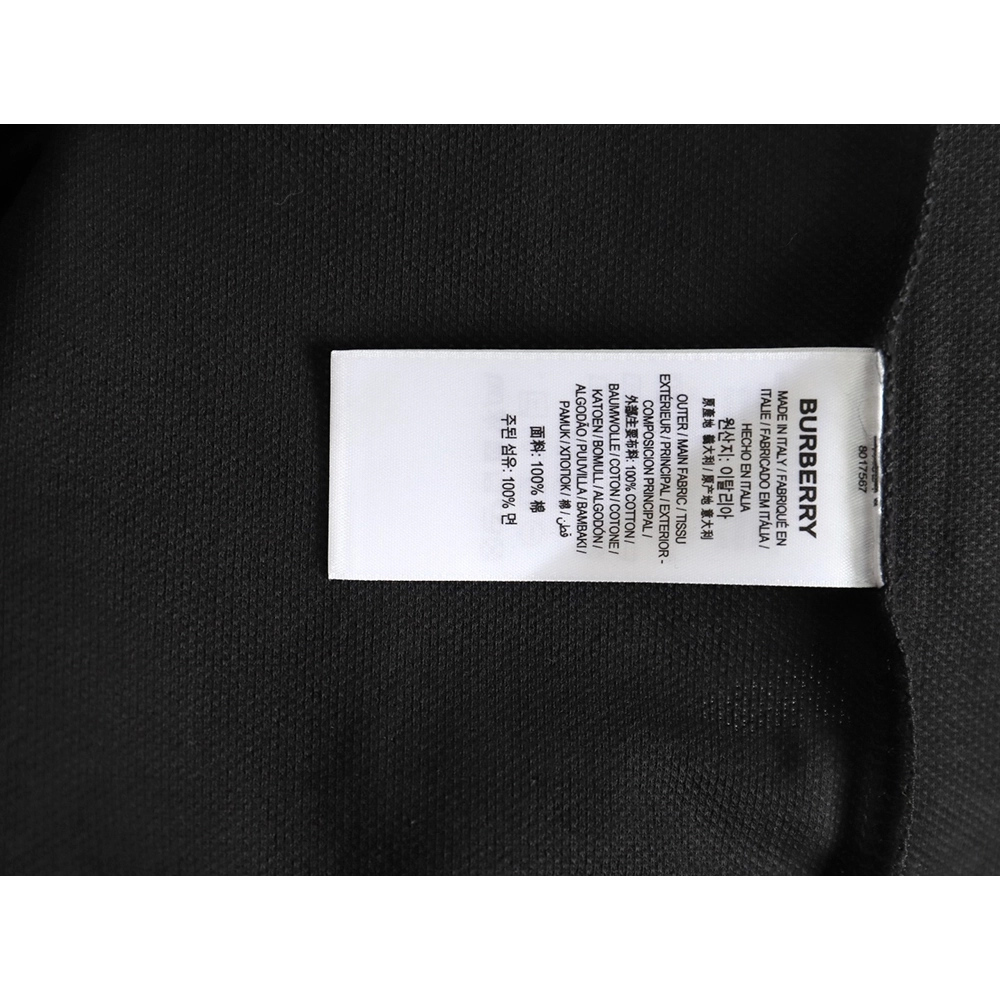 Burberry classic embroidered TB small logo Polo short sleeve,cheap Burberry