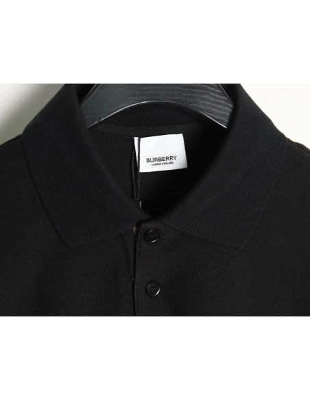 Burberry classic embroidered TB small logo Polo short sleeve,cheap Burberry