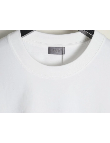 Dior 1947 signature lettering print short sleeves,cheap Dior
