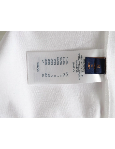 Louis Vuitton embroidered logo badge shortsleeved Tshirt,cheap Louis Vuitton