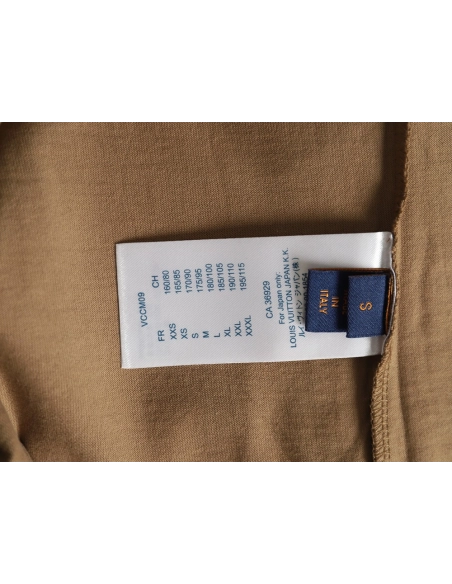Louis Vuitton embroidered logo badge shortsleeved Tshirt,cheap Louis Vuitton
