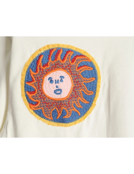 Louis Vuitton Sunfish embroidered shortsleeved Tshirt,cheap Louis Vuitton