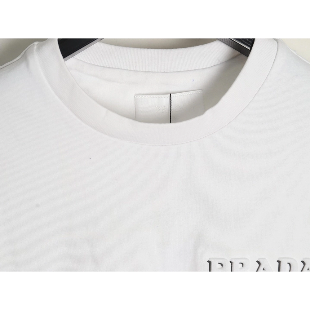 Prada Logo Laminated Short Sleeve,cheap Prada