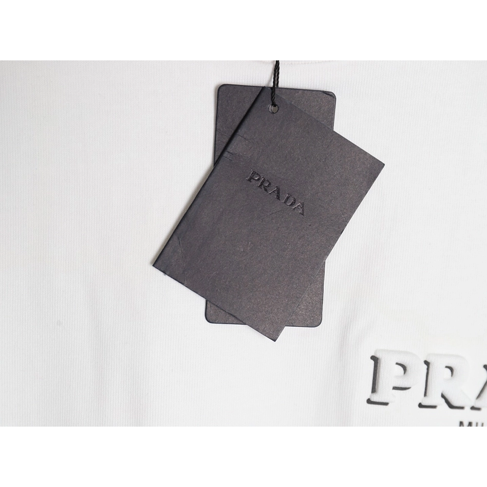 Prada Logo Laminated Short Sleeve,cheap Prada