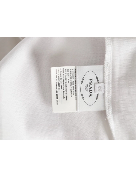 Prada Logo Laminated Short Sleeve,cheap Prada