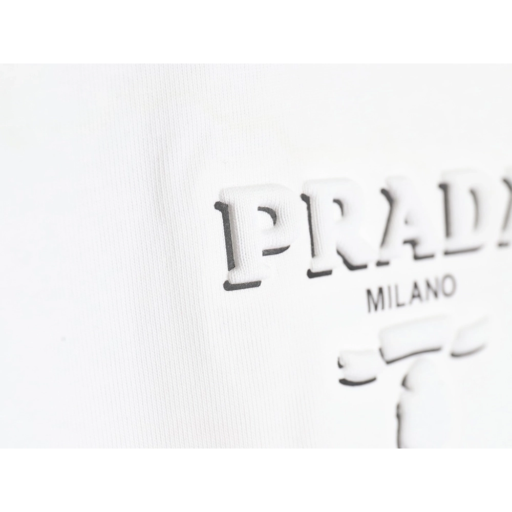 Prada Logo Laminated Short Sleeve,cheap Prada