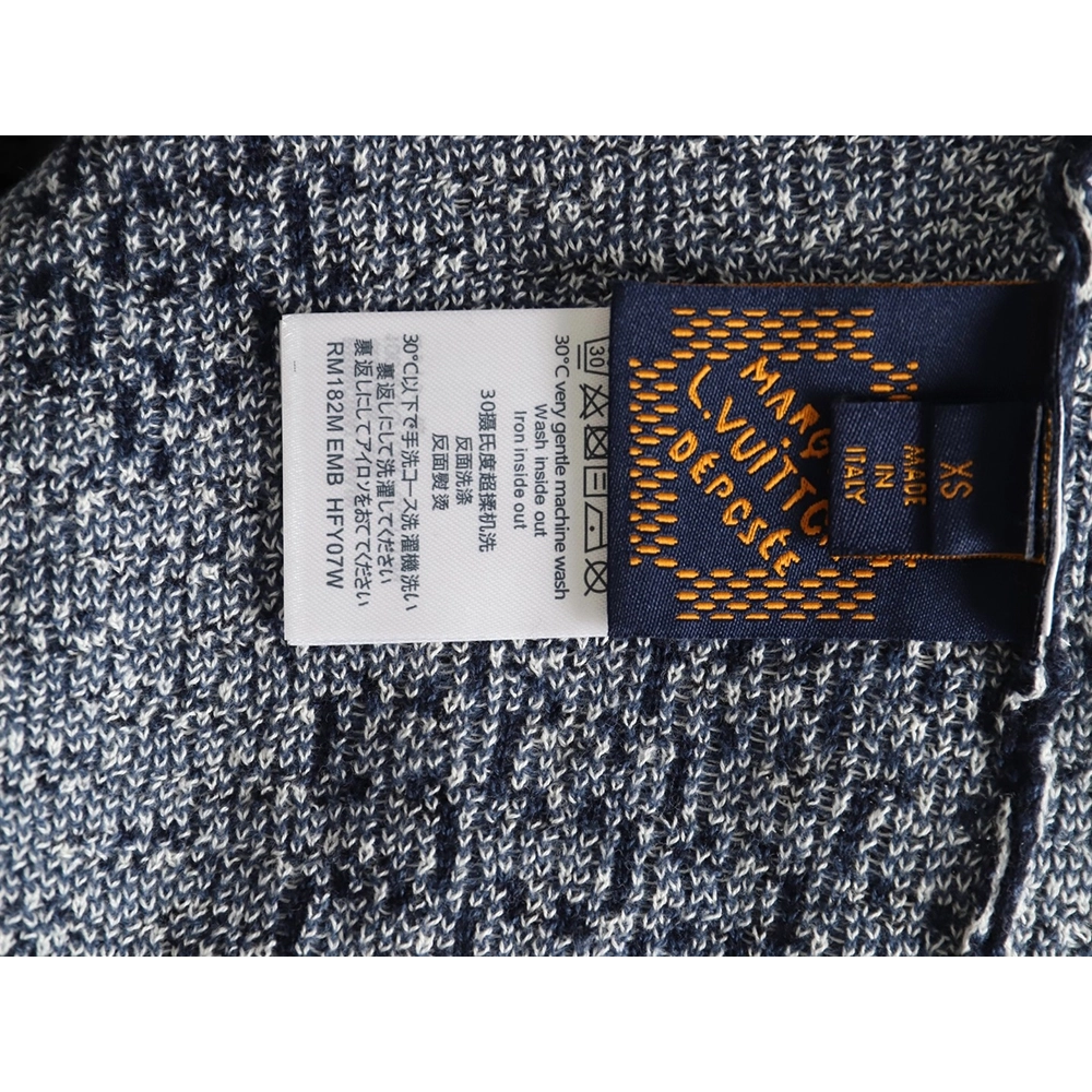 Louis Vuitton Checkerboard Knit Cardigan Short Sleeves,cheap Louis Vuitton