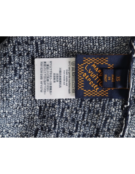 Louis Vuitton Checkerboard Knit Cardigan Short Sleeves,cheap Louis Vuitton