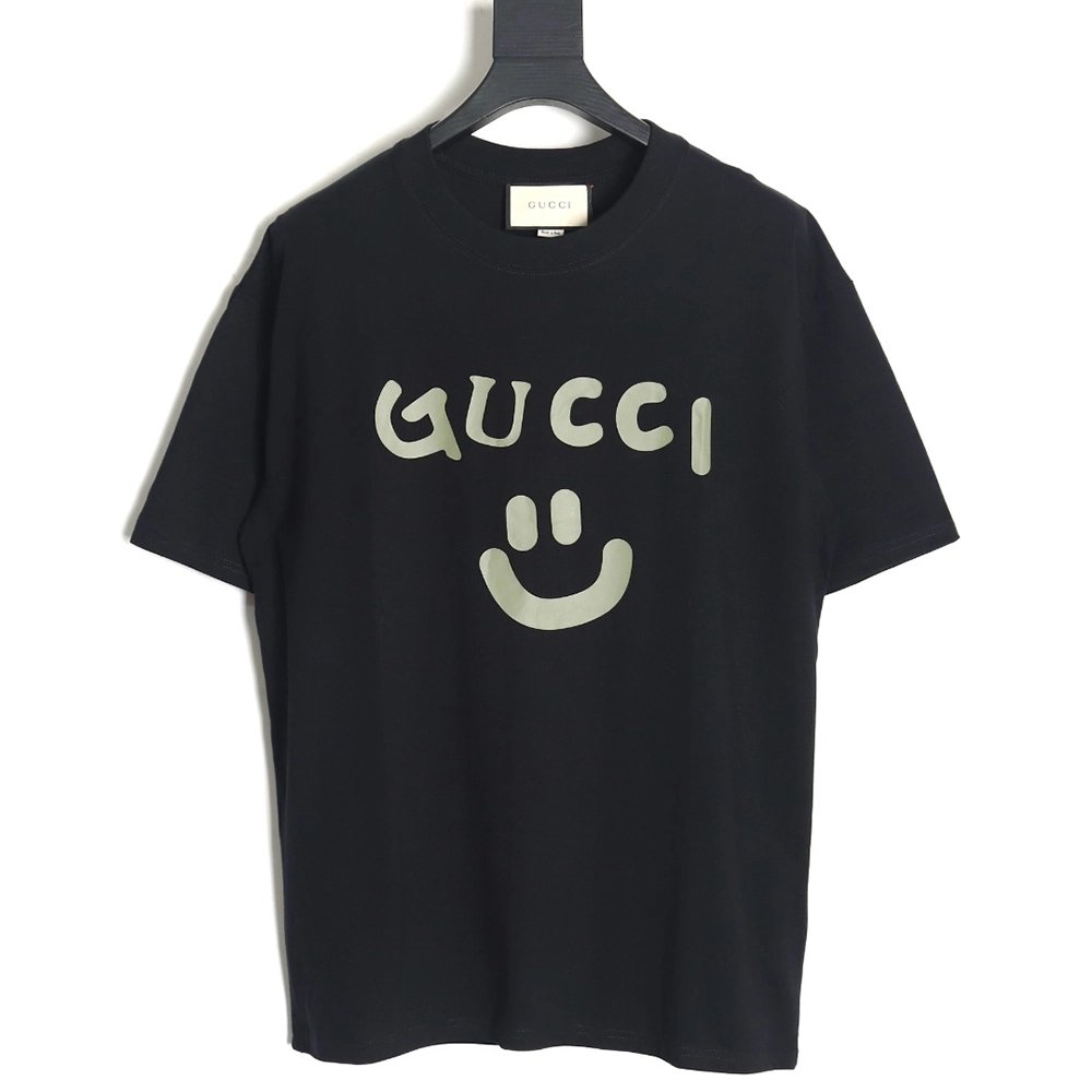 Gucci Smiley Face Print Short Sleeve,cheap Gucci