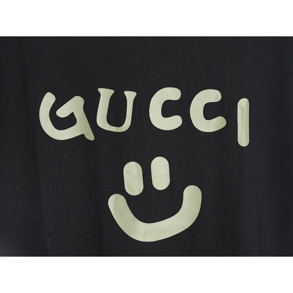 Gucci Smiley Face Print Short Sleeve,cheap Gucci