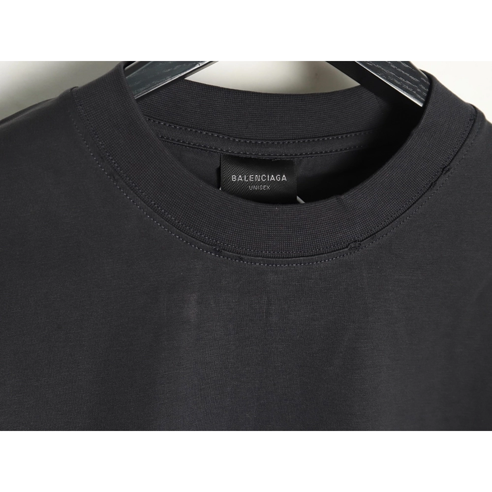 Balenciaga LOGO vertical cracked print shortsleeved Tshirt,cheap Balenciaga