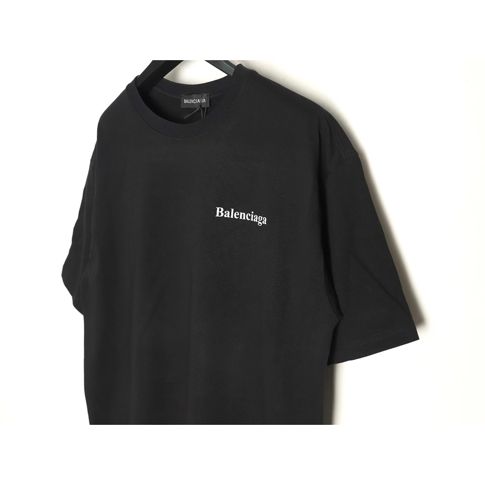 Balenciaga lettering print short sleeves,cheap Balenciaga
