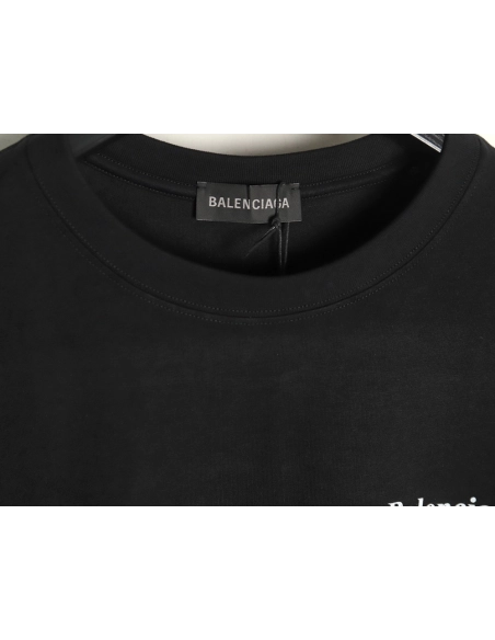 Balenciaga lettering print short sleeves,cheap Balenciaga
