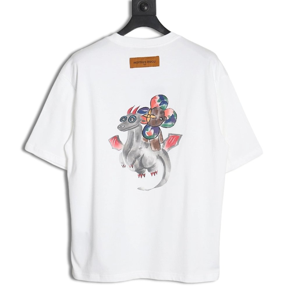 Louis Vuitton counter shortsleeved round neck Tshirt,cheap Louis Vuitton