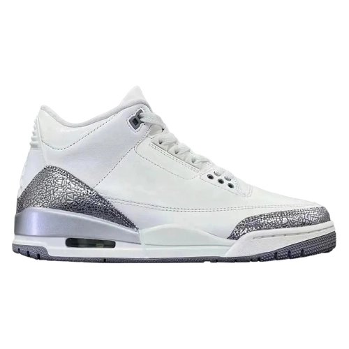 Air Jordan 3 Retro Sail Metallic Silver,cheap AIR JORDAN 3