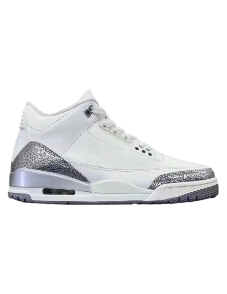 Air Jordan 3 Retro Sail Metallic Silver,cheap AIR JORDAN 3
