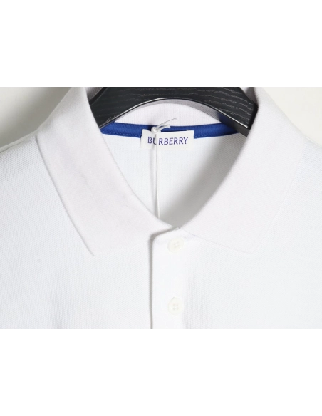 Burberry Chest Embroidered Horse Short Sleeve Polo Shirt,cheap Burberry