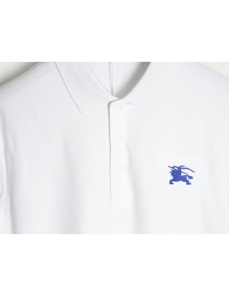 Burberry Chest Embroidered Horse Short Sleeve Polo Shirt,cheap Burberry
