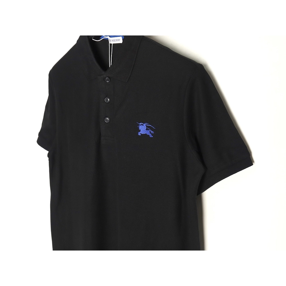 Burberry Chest Embroidered Horse Short Sleeve Polo Shirt,cheap Burberry