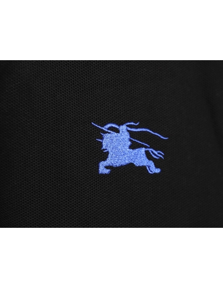 Burberry Chest Embroidered Horse Short Sleeve Polo Shirt,cheap Burberry