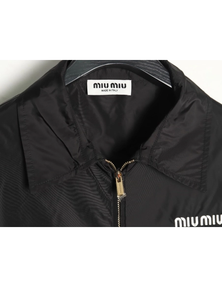 Miu Miu small logo nylon jacket,cheap Miu Miu