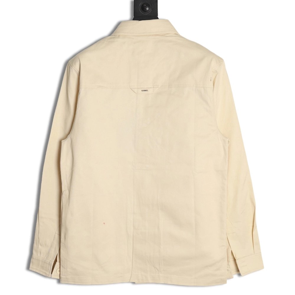 Louis Vuitton paneled black flocked shirt,cheap Louis Vuitton