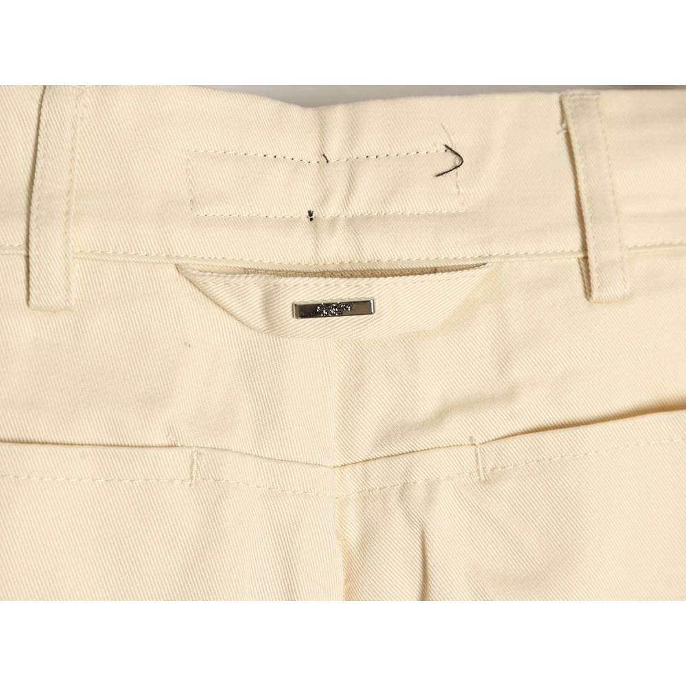 Louis Vuitton paneled black flocked denim pants,cheap Louis Vuitton
