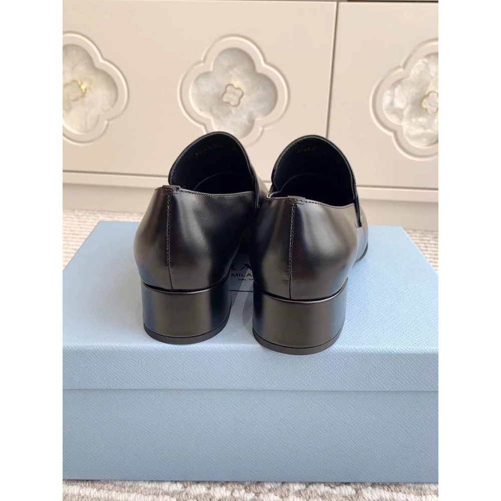 Parda Brushed leather loafers,cheap PRADA SNEAKER