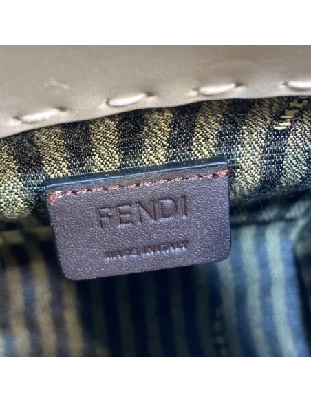 Fendi Mini Sunshine Tote Bags 8BS051 13X18X6.5cm,cheap Fendi Bags