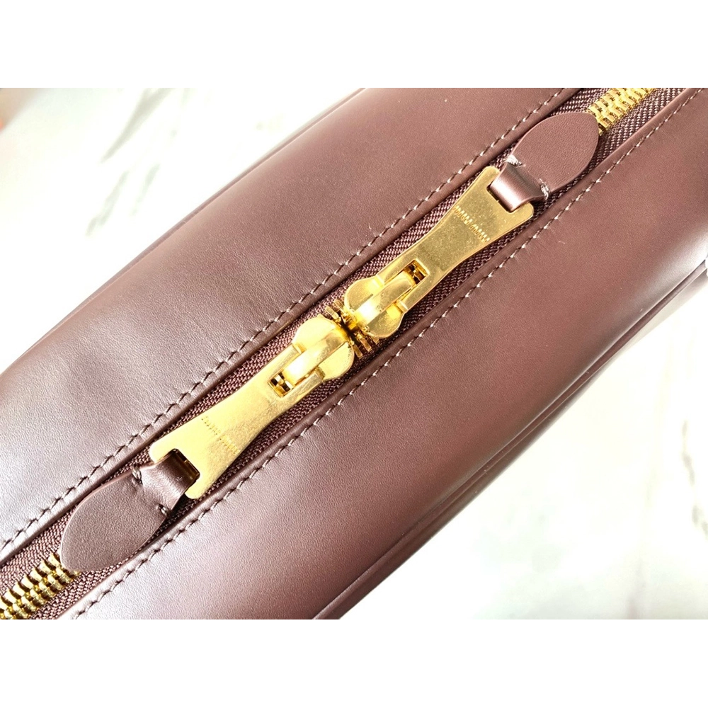 Miu Miu Leather Beau bags 5BB117 23X34X10cm,cheap Miu Miu Bags