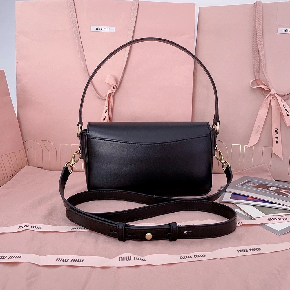 Miu Miu Penny leather bags 5BD270 23X13.5X5cm,cheap Miu Miu Bags