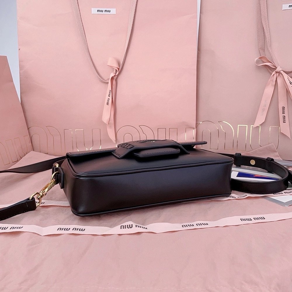 Miu Miu Penny leather bags 5BD270 23X13.5X5cm,cheap Miu Miu Bags
